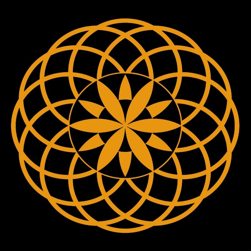 Fleur de vie crop circle