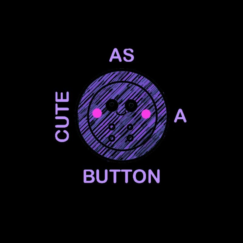 CUTE AS A BUTTON