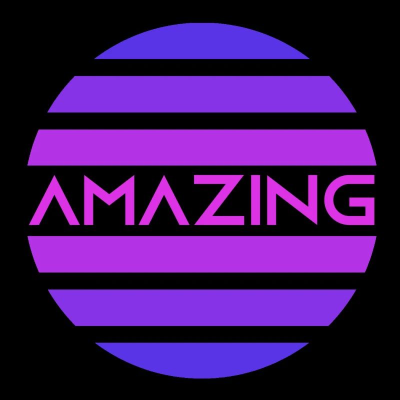 amazing blacklight circle retro future