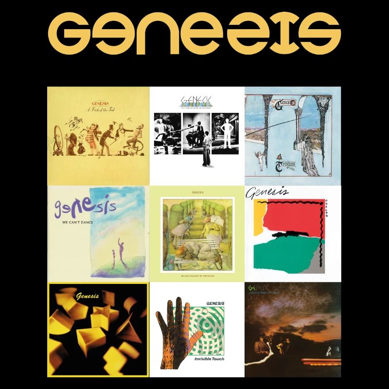 Genesis Compilation De Diverses Pochettes D'album