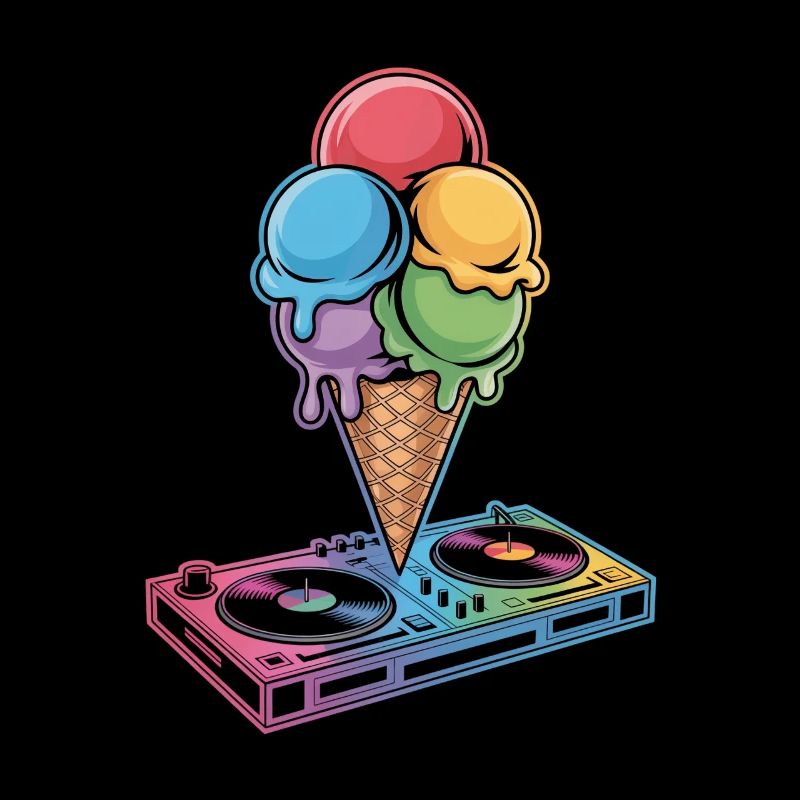 Dj Cream Turntable Artwork