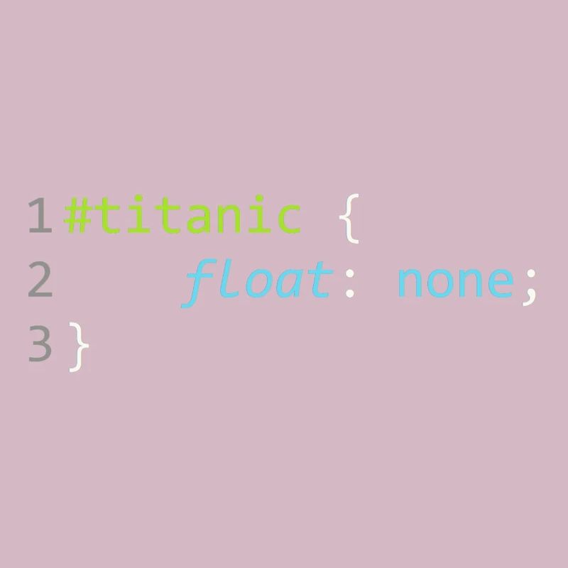 Titanic CSS