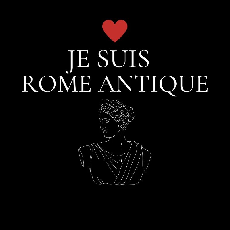 Je suis Rome antique blanc