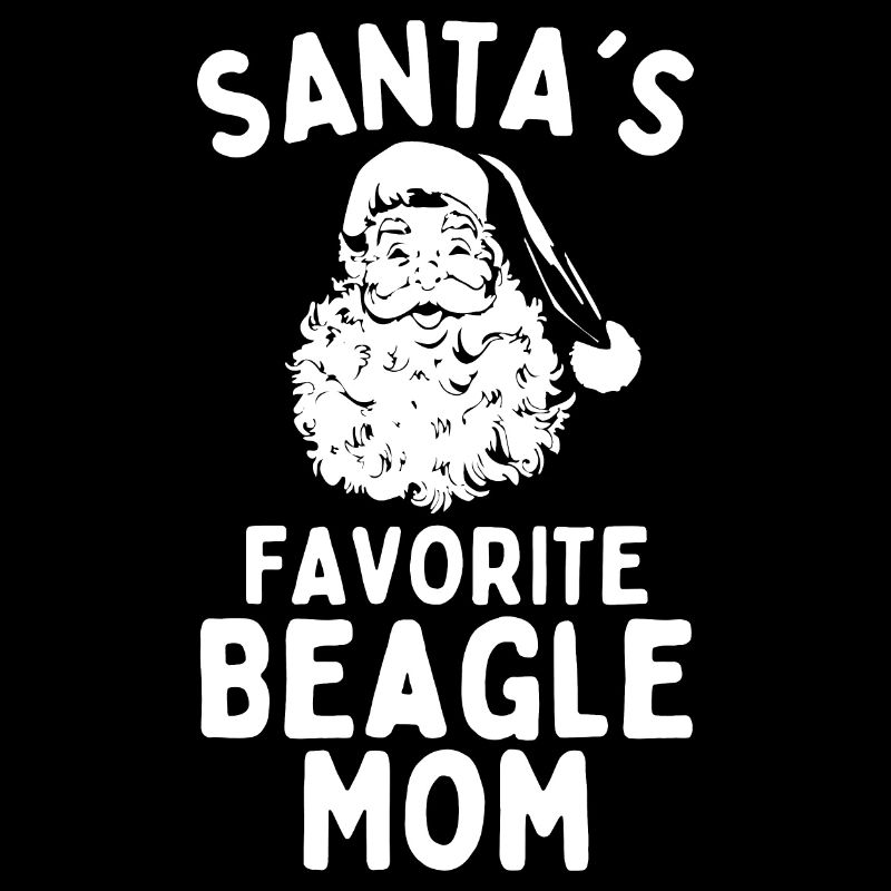 Weihnachten Beagle Mom Santa's Favorite Beagle