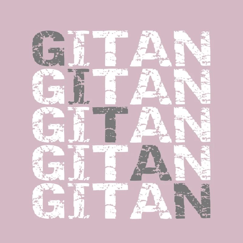 Gitan blanc et gris