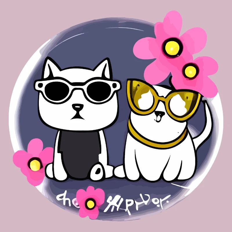 süße katzen beste freunde
