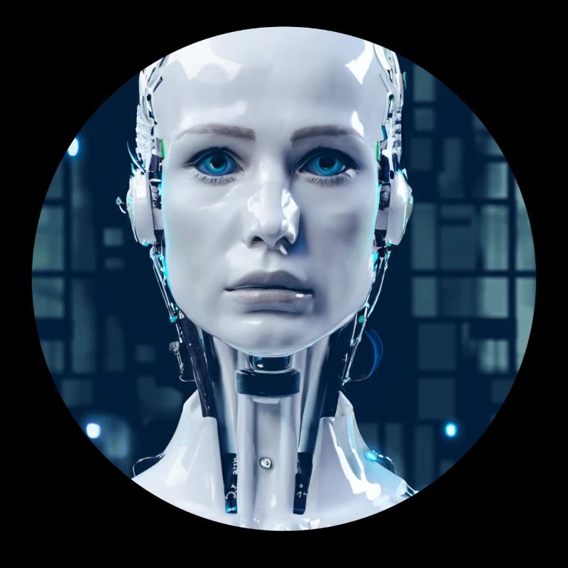 KI Robot / Ai Roboter / Cyborg / Cyberpunk