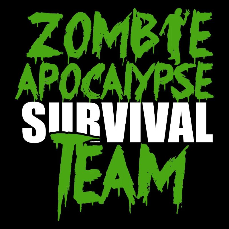 Préparation d’urgence de l’équipe de survie Zombie Apocalypse