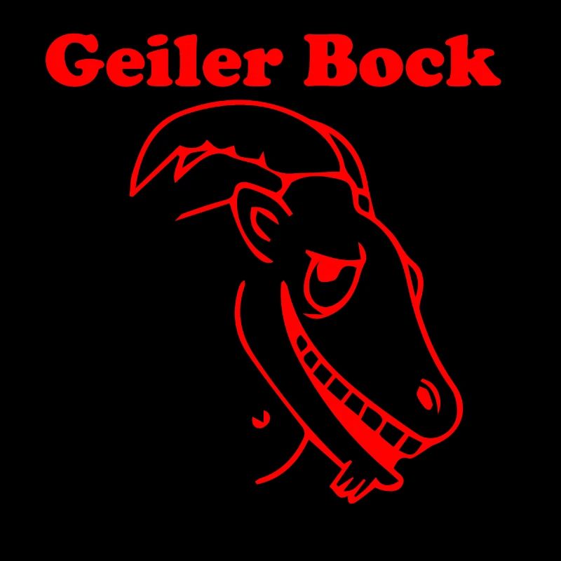 Geiler Bock rot