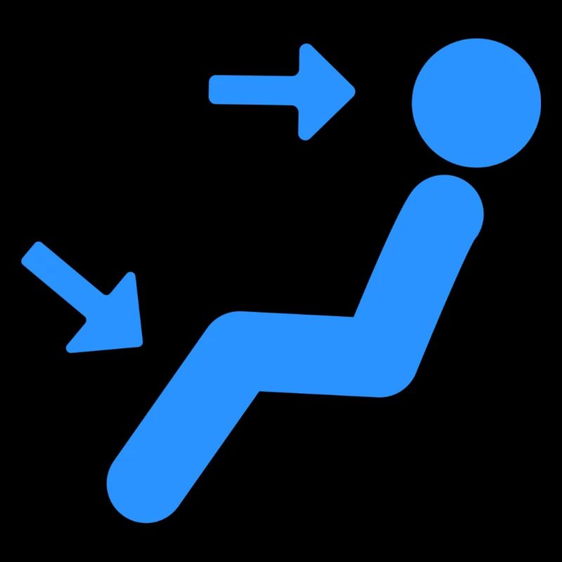 Air conditioning ventilation indicator light Auto Icon