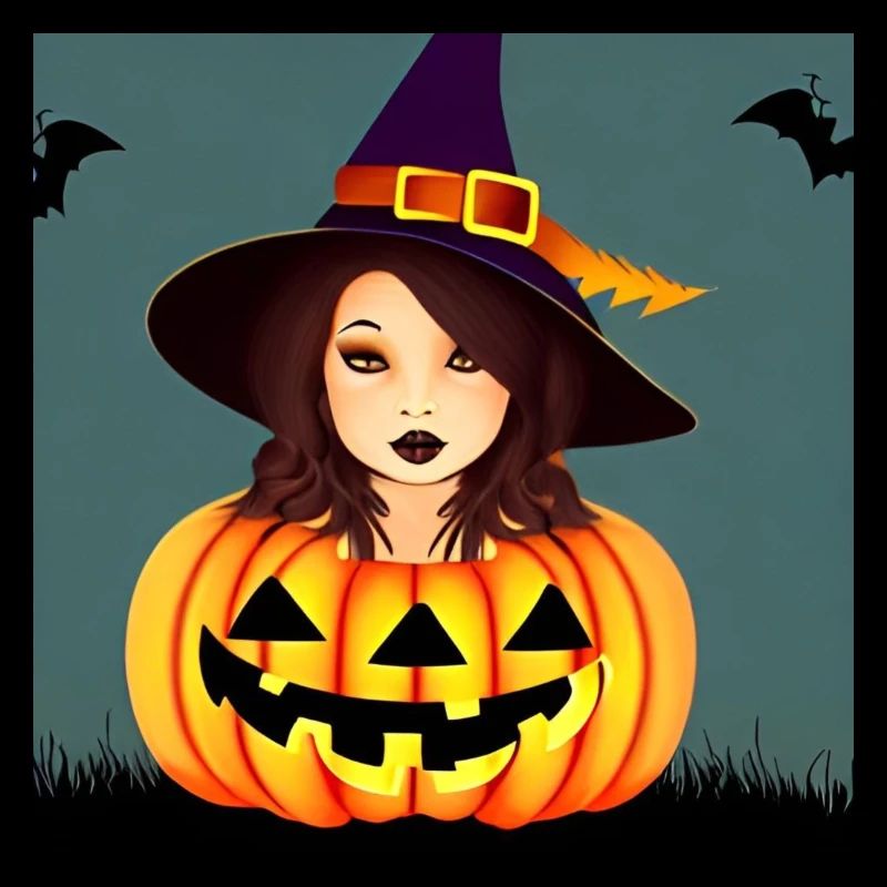 Sorcière adolescente d’Halloween