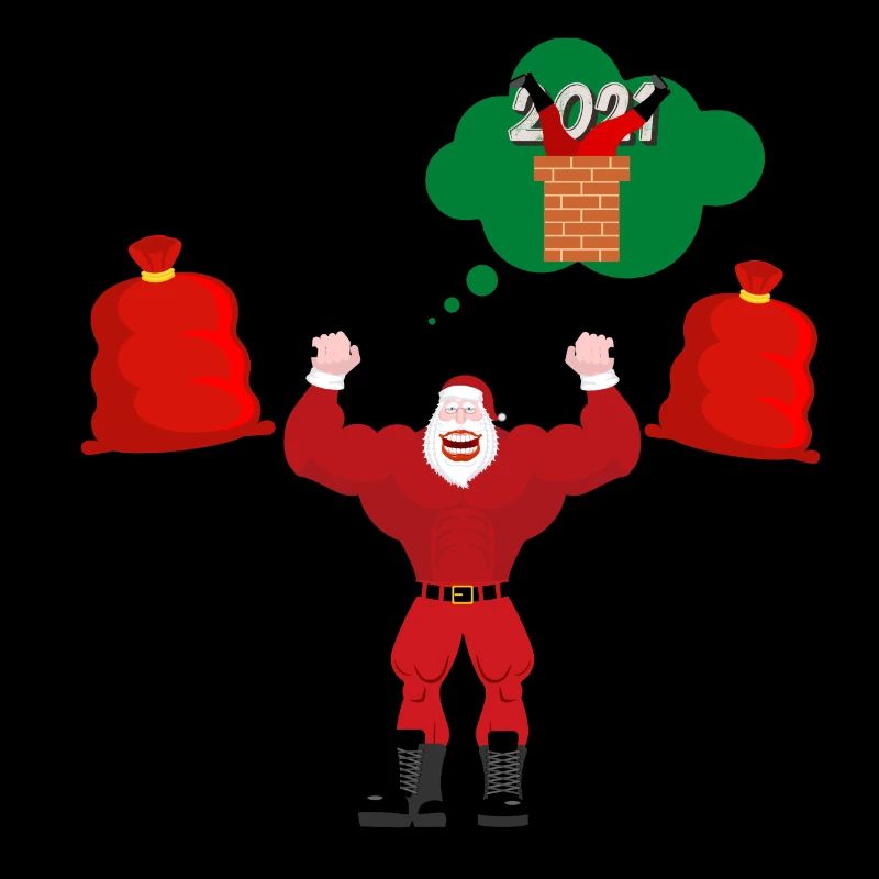Passend zum Weihnachtsmann