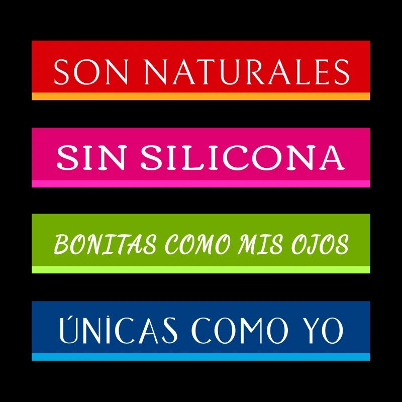 Ils sont naturels et sans silicone 3