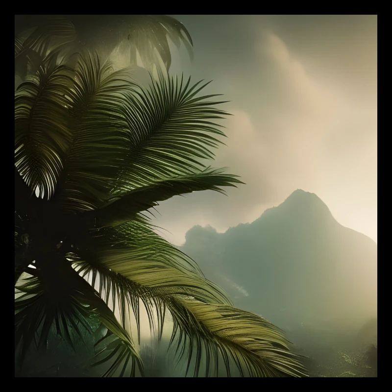 Schöne Palme
