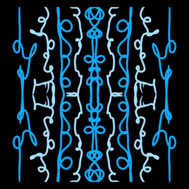 blue and light blue vertical pattern