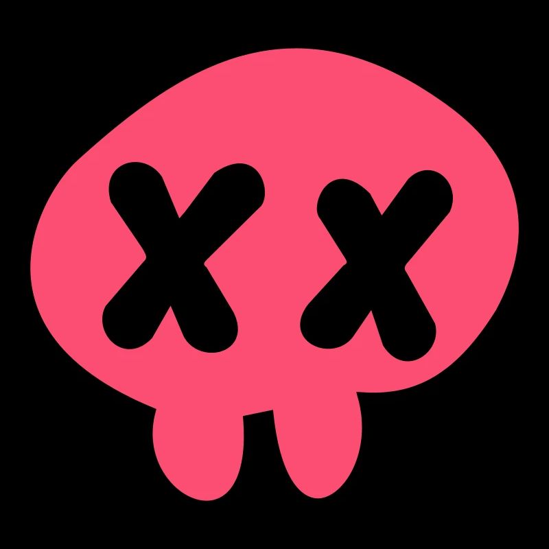 pink skull
