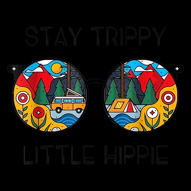 Trippy Goa Psychedelic Rave Trip Hippie