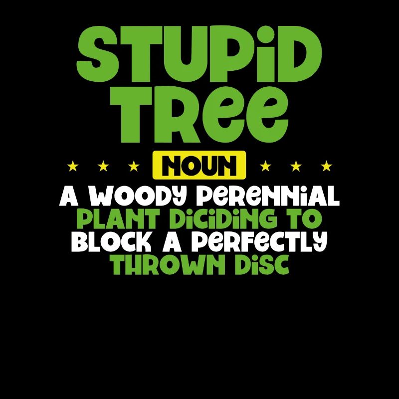 Dummer Baum Substantiv Discgolf