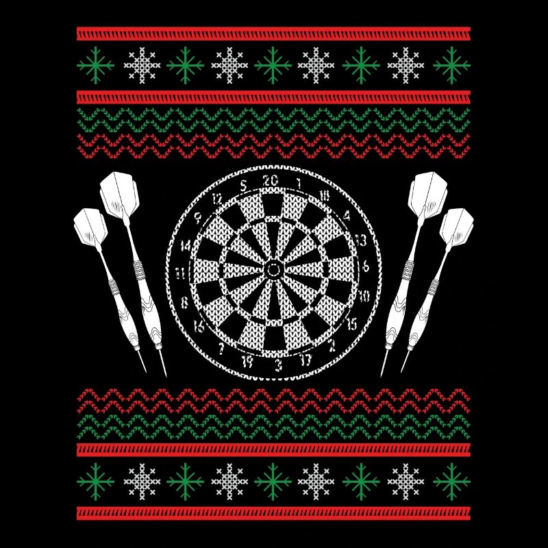 Jeu de fléchettes et fléchettes pour Noël