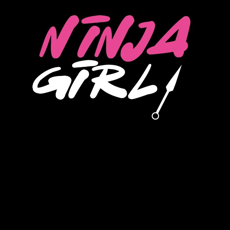 Rosa Ninja Mädchen