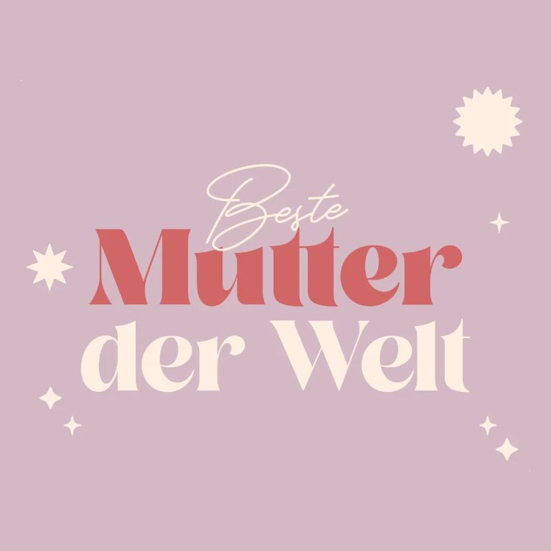 Beste Mutter der Welt-Muttertag