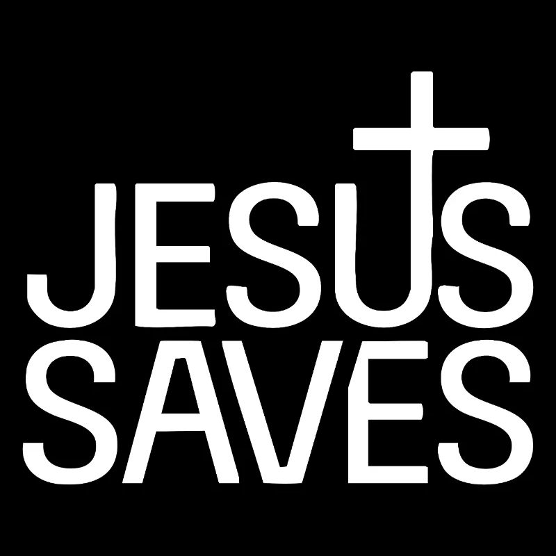 Jesus saves - Jesus rettet