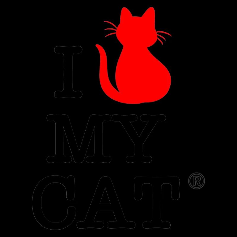 Ich liebe meine Katze