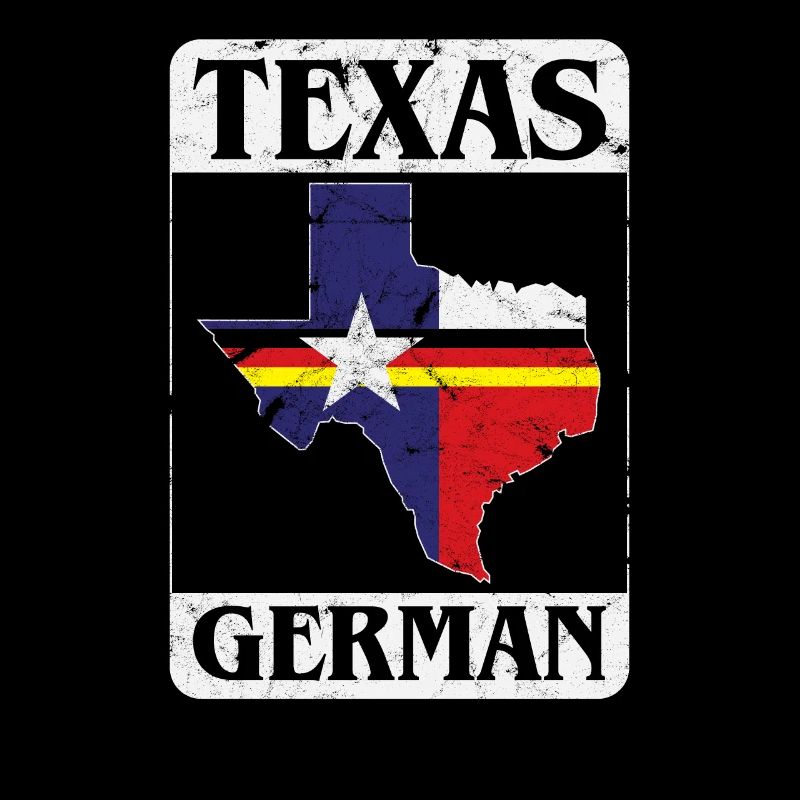 Texas German coole stolze Geschenkidee Deutsch