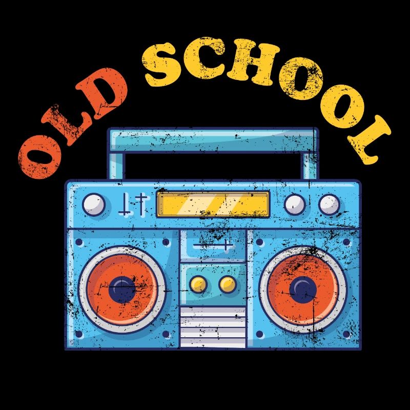 Ghettoblaster de la vieille école