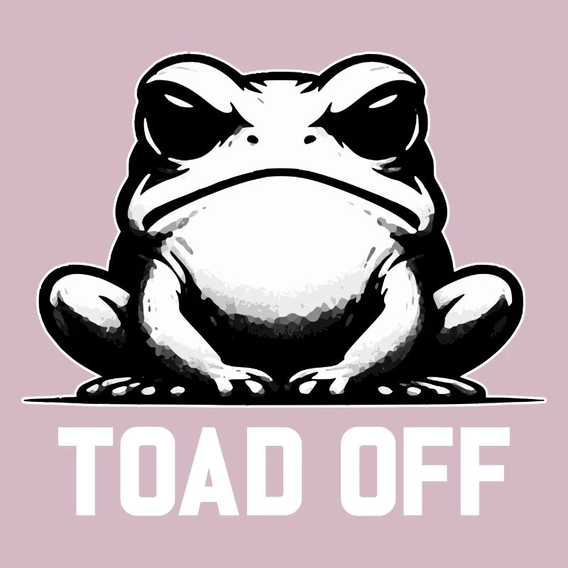 Vintage Frog Toad Meme Grumpy Frog Don't Toad Me