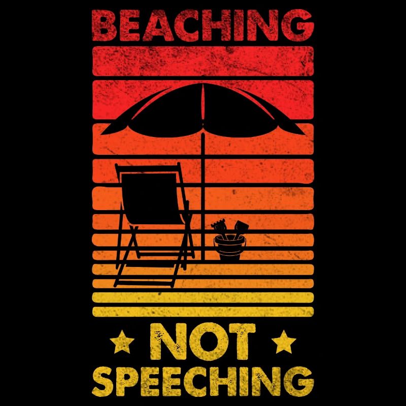 Professeur de vacances Profession de retraité de plage