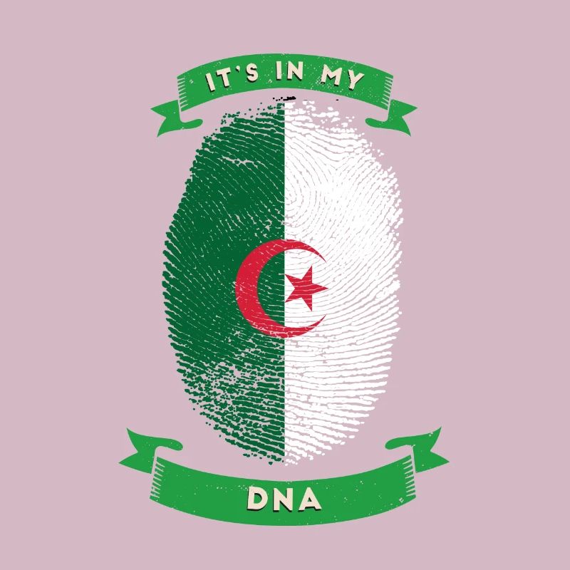 Algérie Drapeau ADN Pays