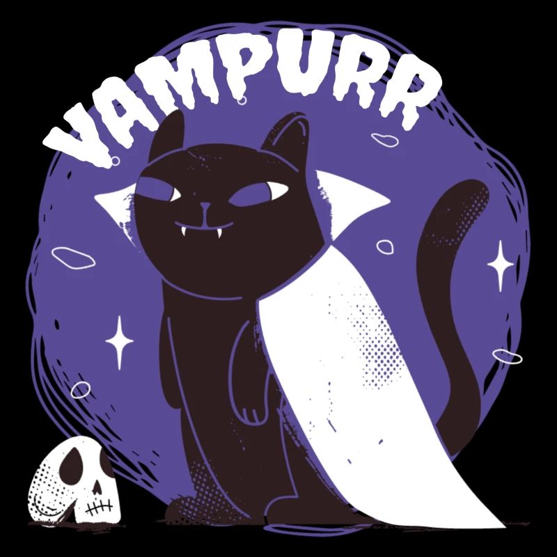 Vampire Cat Halloween Cats Vampire Humor