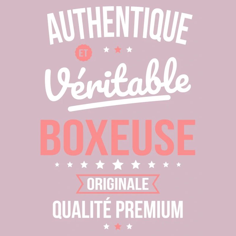 Authentique et véritable boxeuse - Originale
