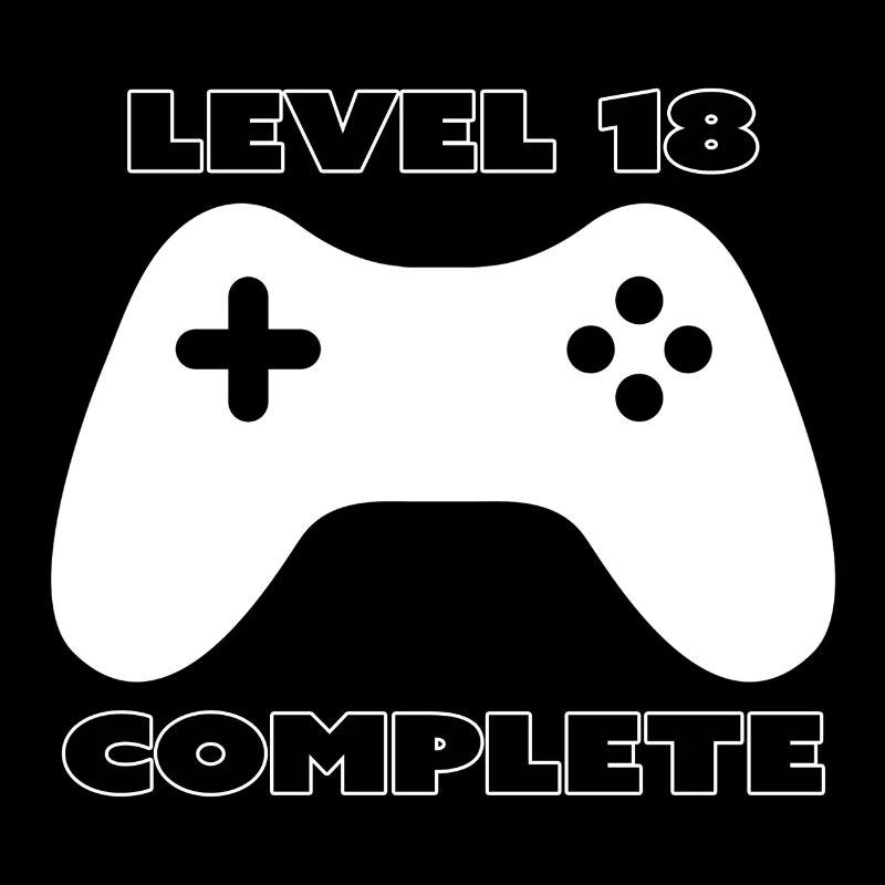 level 18 complete - gamepad - 18 ans