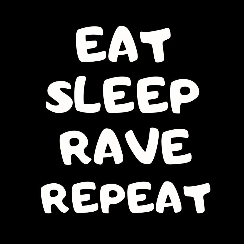 manger le sommeil rave répéter