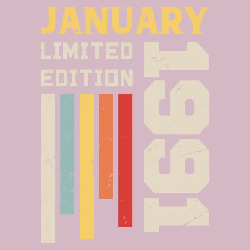 Januar 1991 - Januar 1991 Geburtstagsgeschenk