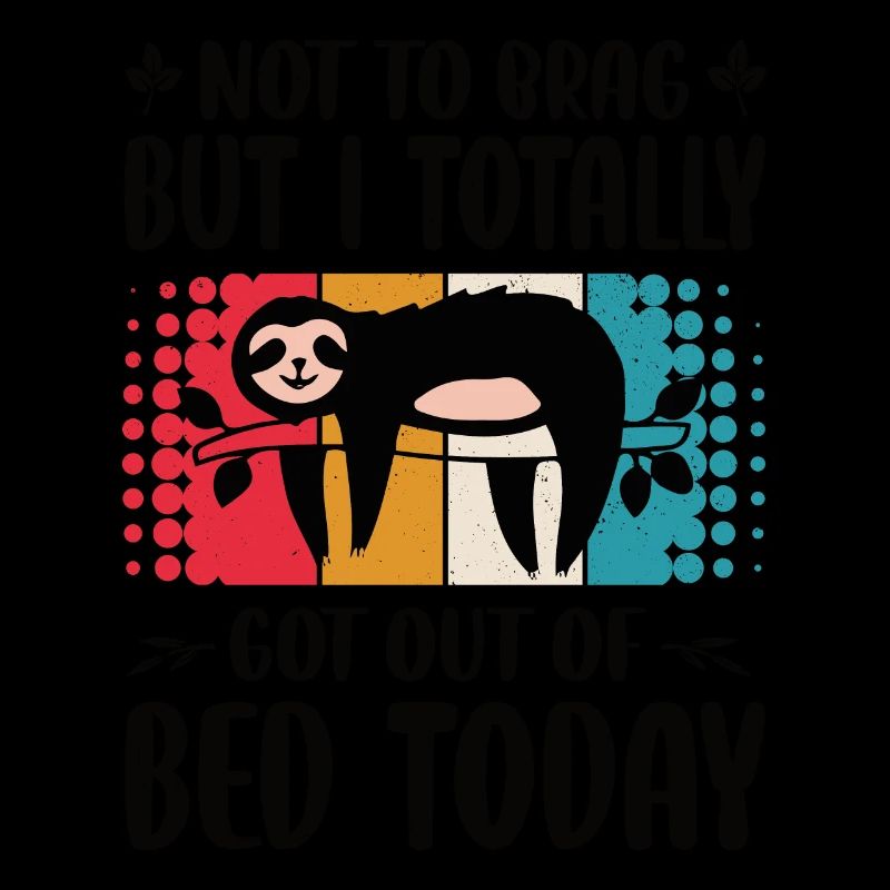 Sloth Morning Muffle Sleep Lazy Bed
