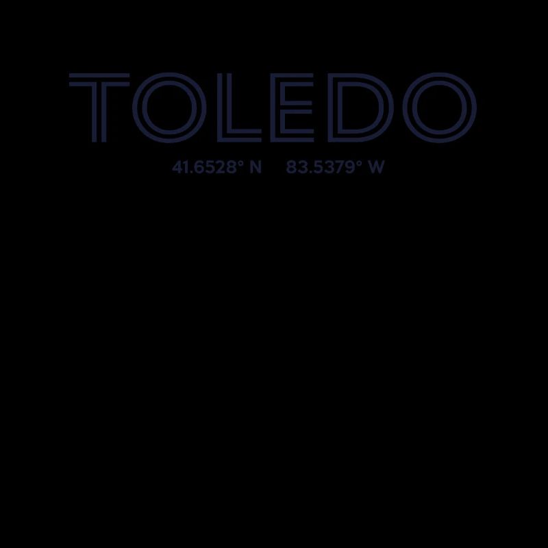 USA City Coordinates - Toledo