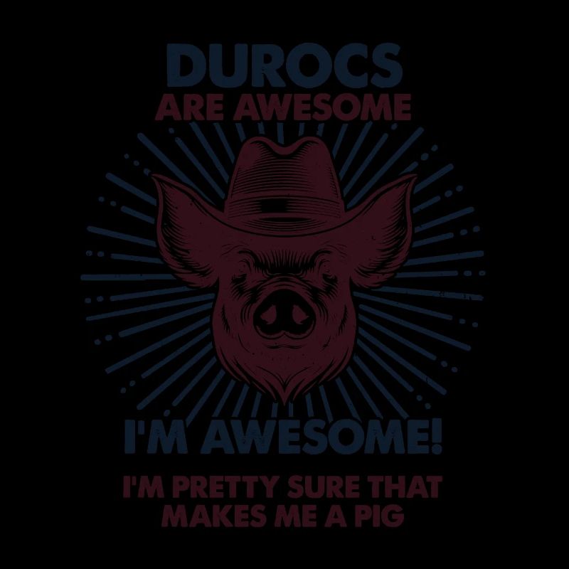 Cochon Papa Maman - Fermier Durocs