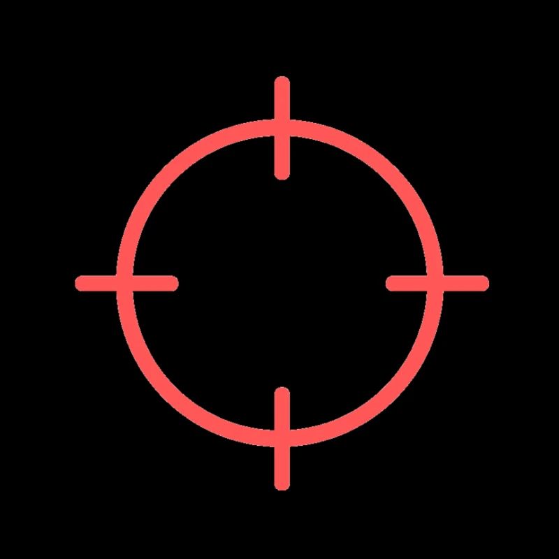 Visière, visée - réticule