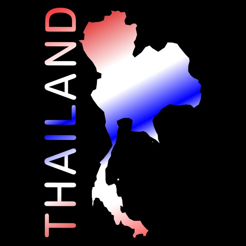 Thailandia Mappa Font