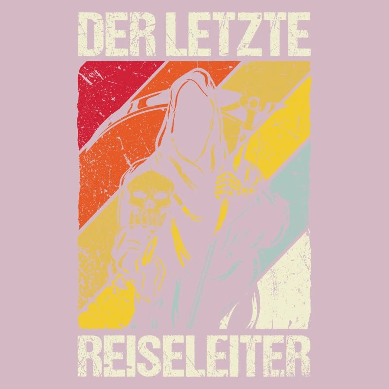 Sensenmann Reiseleiter Der Tod Skelett Fun Spruch