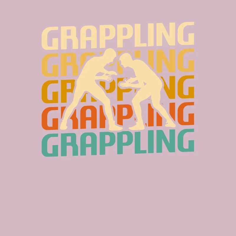 Retro Vintage Classic Grappling Grappler