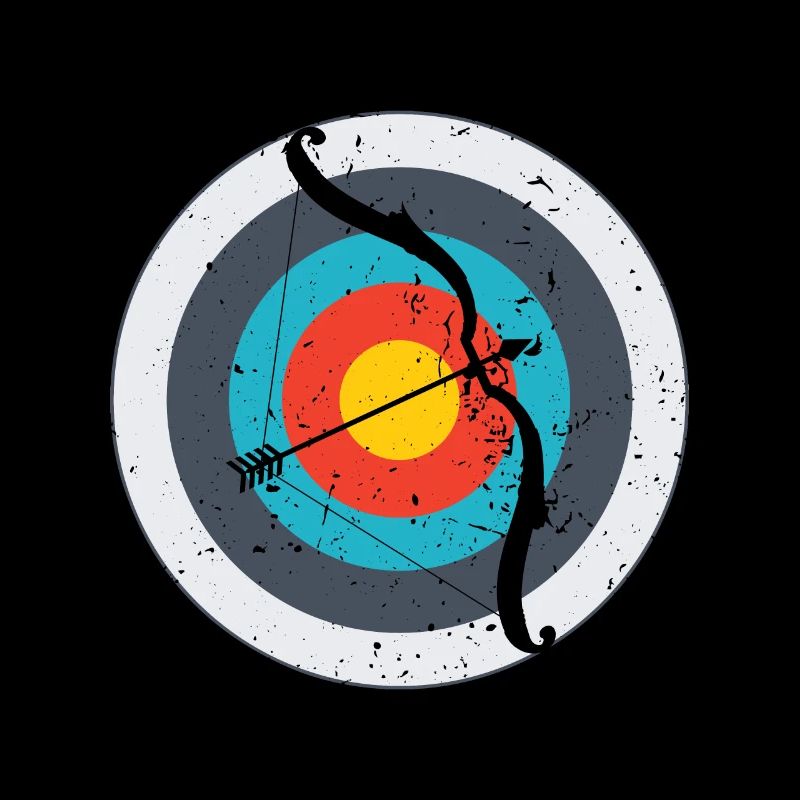 Bogenschießen Herzschlag Pfeil & Bogen Geschenk