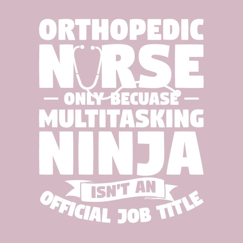 Orthopädische Krankenschwester nur, weil Multitasking-Ninja