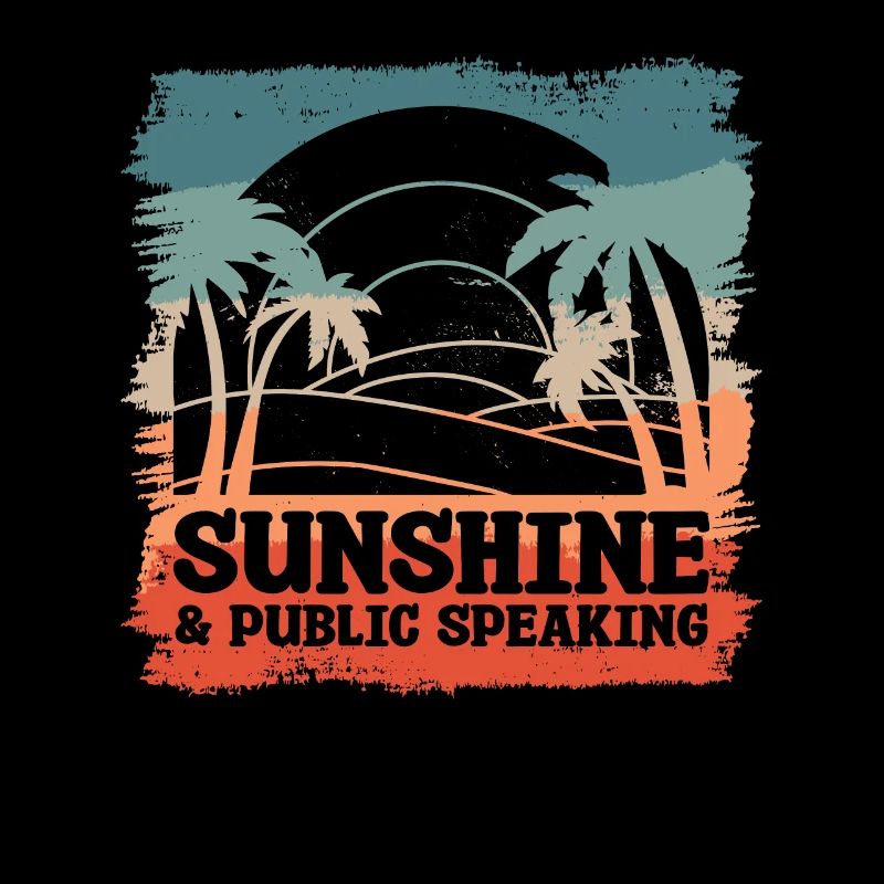 Sunshine & Public Speaking Speech Speaker