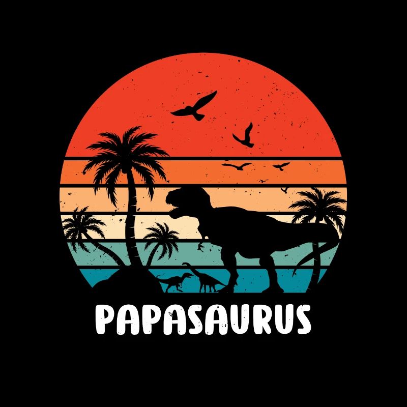 Papasaurus Papa Geschenk Dinosaurier Vater Dino