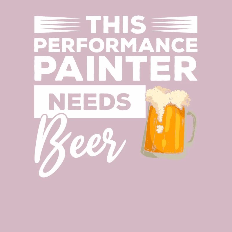 This Performance Painter Needs Beer