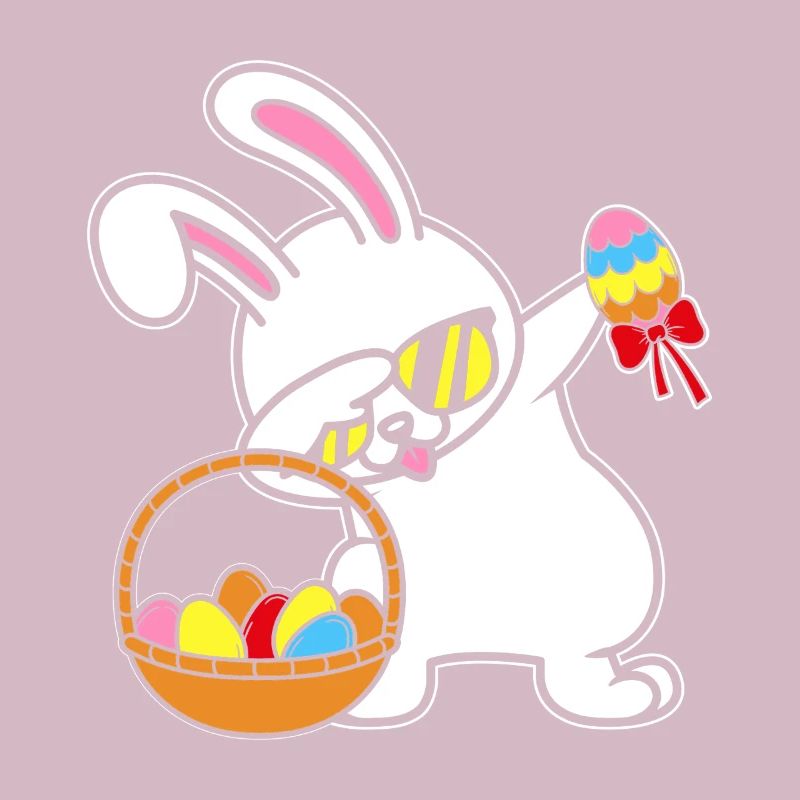 Dabbing Easter Bunny Easter Bunny Rabbit Rabbit Gift